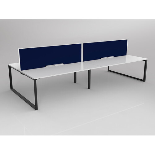 Anvil B2B 4 X 1800 X 750 New Oak On Black With Screen White/Navy