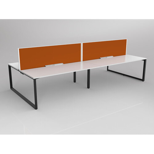 Anvil B2B 4 X 1800 X 750 New Oak On Black With Screen White/Orange