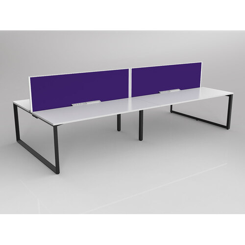 Anvil B2B 4 X 1800 X 750 New Oak On Black With Screen White/Plum