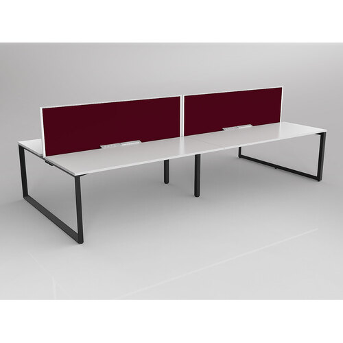 Anvil B2B 4 X 1800 X 750 New Oak On Black With Screen White/Ruby Red