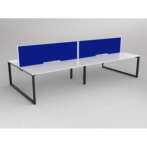 Anvil B2B 4 X 1800 X 750 New Oak On Black With Screen White/Royal Blue