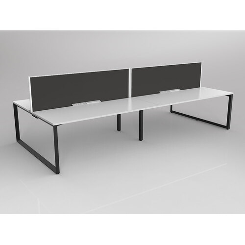 Anvil B2B 4 X 1800 X 750 New Oak On Black With Screen White/Slate Grey