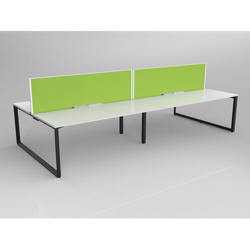 Anvil B2B 4 X 1800 X 750 New Oak On Black With Screen White/Salmon