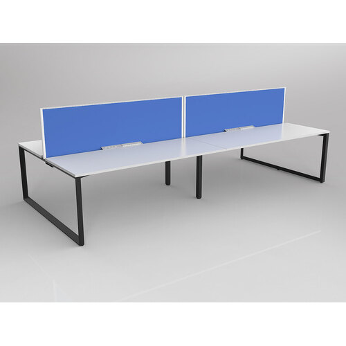 Anvil B2B 4 X 1800 X 750 White On Black With Screen White/Baby Blue