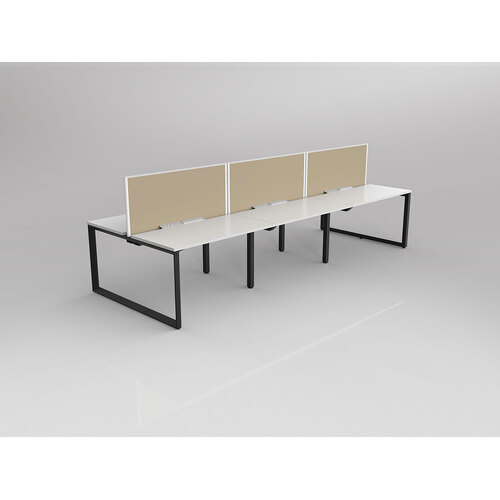 Anvil B2B 6 X 1200 X 600 New Oak On Black With Screen White/Fossil
