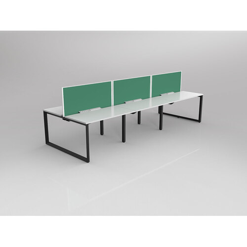 Anvil B2B 6 X 1200 X 600 New Oak On Black With Screen White/Green