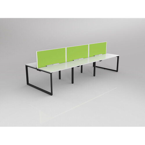 Anvil B2B 6 X 1200 X 600 New Oak On Black With Screen White/Yellow