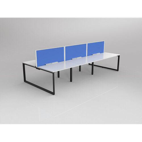 Anvil B2B 6 X 1200 X 750 New Oak On Black With Screen White/Baby Blue