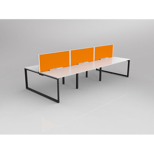 Anvil B2B 6 X 1200 X 750 New Oak On Black With Screen White/Bright Orange