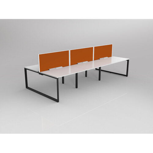 Anvil B2B 6 X 1200 X 750 New Oak On Black With Screen White/Burnt Orange