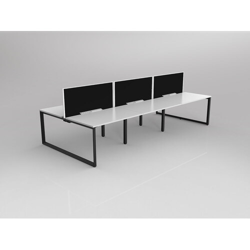 Anvil B2B 6 X 1200 X 750 New Oak On Black With Screen White/Charcoal