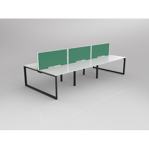 Anvil B2B 6 X 1200 X 750 New Oak On Black With Screen White/Fern Green