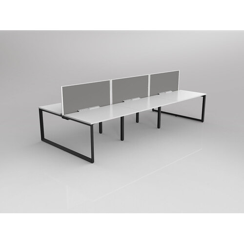 Anvil B2B 6 X 1200 X 750 New Oak On Black With Screen White/Grey