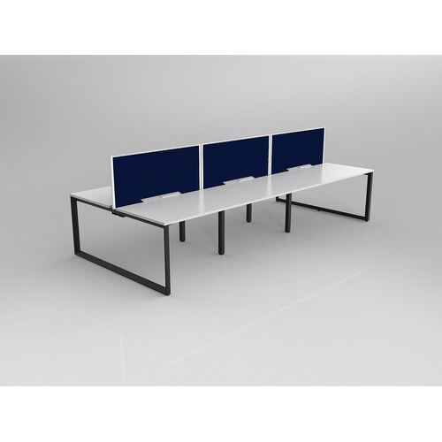 Anvil B2B 6 X 1200 X 750 New Oak On Black With Screen White/Navy