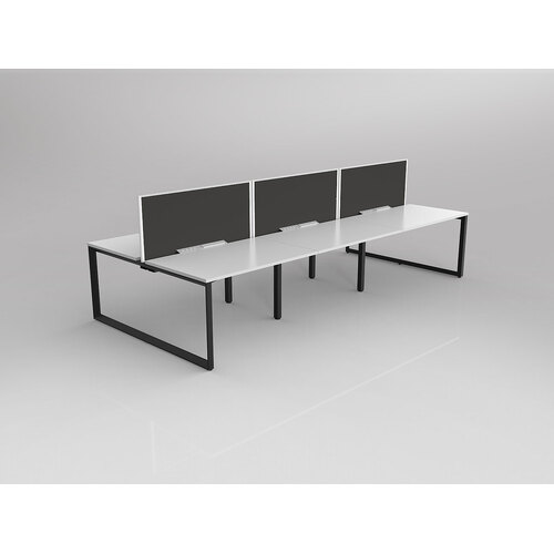 Anvil B2B 6 X 1200 X 750 White On Black With Screen White/Slate Grey