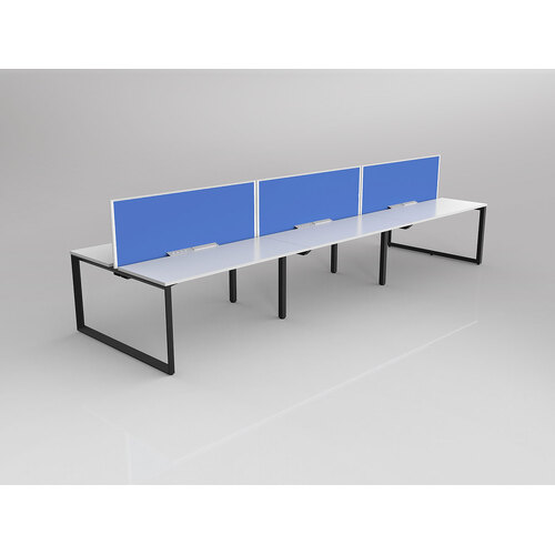 Anvil B2B 6 X 1500 X 600 White On Black With Screen White/Baby Blue