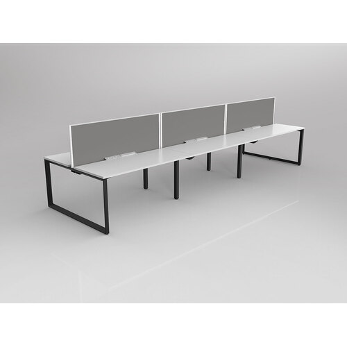 Anvil B2B 6 X 1500 X 600 White On Black With Screen White/Grey