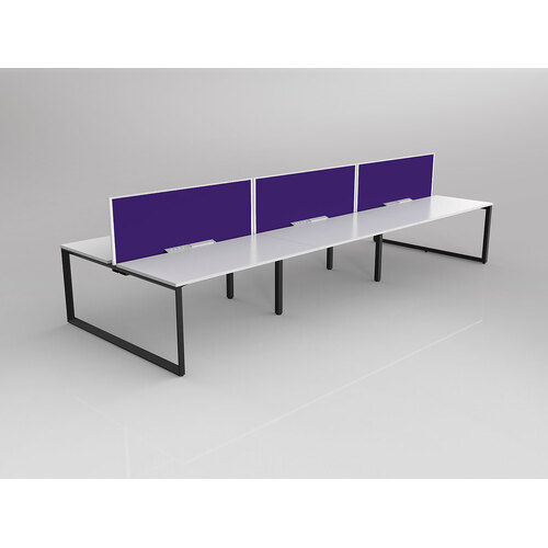 Anvil B2B 6 X 1500 X 750 New Oak On Black With Screen White/Plum