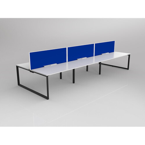 Anvil B2B 6 X 1500 X 750 New Oak On Black With Screen White/Sky Blue