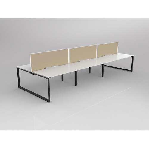 Anvil B2B 6 X 1500 X 750 New Oak On Black With Screen White/Sandcastle