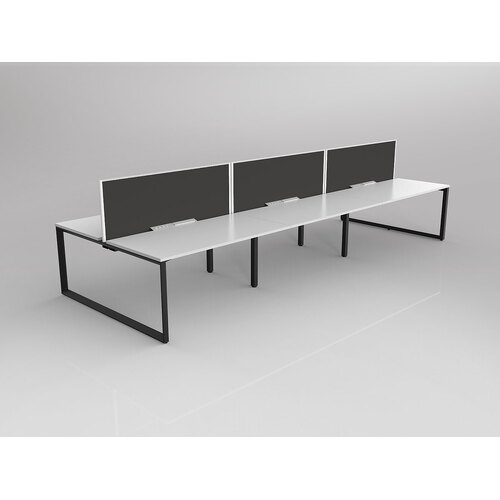 Anvil B2B 6 X 1500 X 750 New Oak On Black With Screen White/Slate Grey