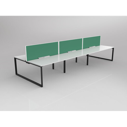 Anvil B2B 6 X 1500 X 750 White On Black With Screen White/Blue