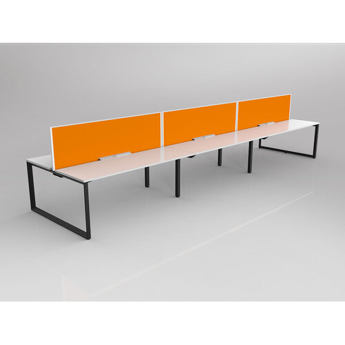 Anvil B2B 6 X 1800 X 600 New Oak On Black With Screen White/Bright Orange