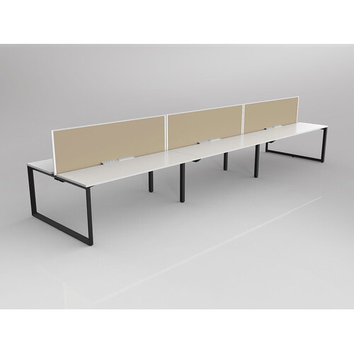 Anvil B2B 6 X 1800 X 600 New Oak On Black With Screen White/Fossil