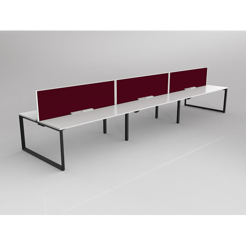 Anvil B2B 6 X 1800 X 600 New Oak On Black With Screen White/Red