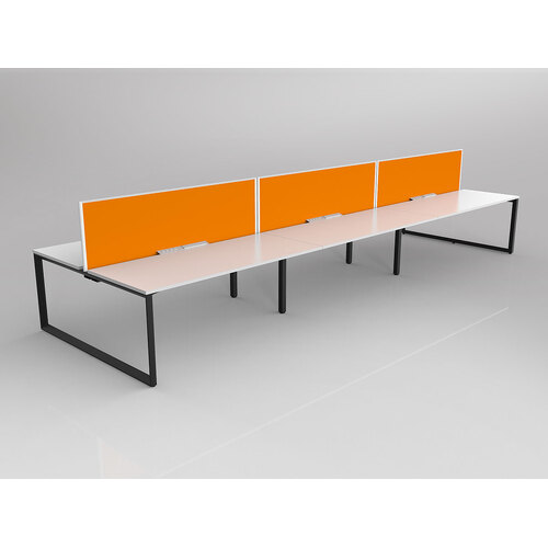 Anvil B2B 6 X 1800 X 750 New Oak On Black With Screen White/Bright Orange