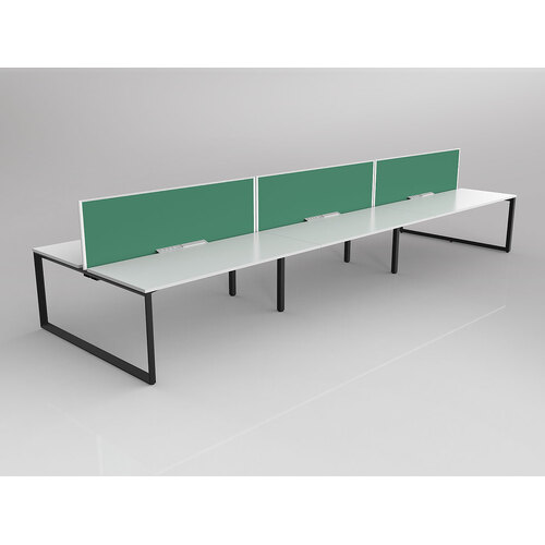 Anvil B2B 6 X 1800 X 750 New Oak On Black With Screen White/Green
