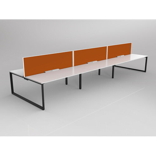 Anvil B2B 6 X 1800 X 750 New Oak On Black With Screen White/Orange