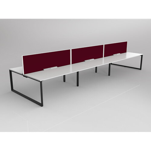 Anvil B2B 6 X 1800 X 750 New Oak On Black With Screen White/Red