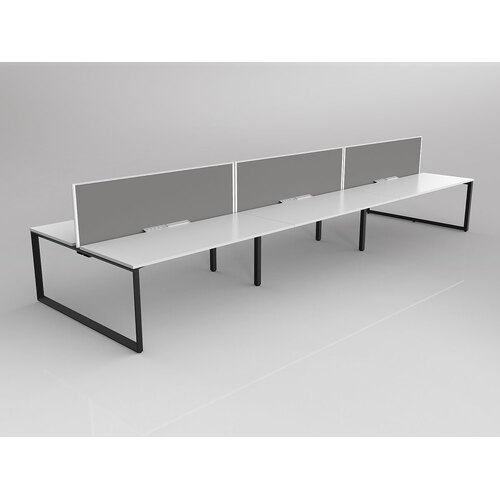 Anvil B2B 6 X 1800 X 750 White On Black With Screen White/Grey