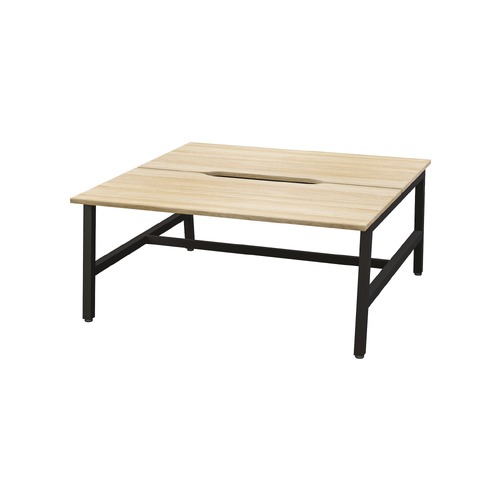 Axis Trestle Bench B2B 1500 X 800 New Oak On Black