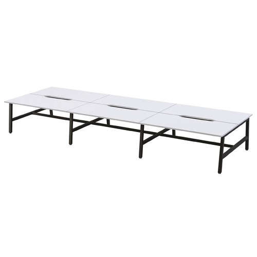 Axis Trestle Bench B2B 6 X 1500 X 800 White On Black