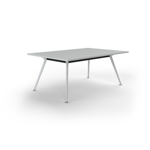 Team Meeting Table 1800 X 1200 White On White