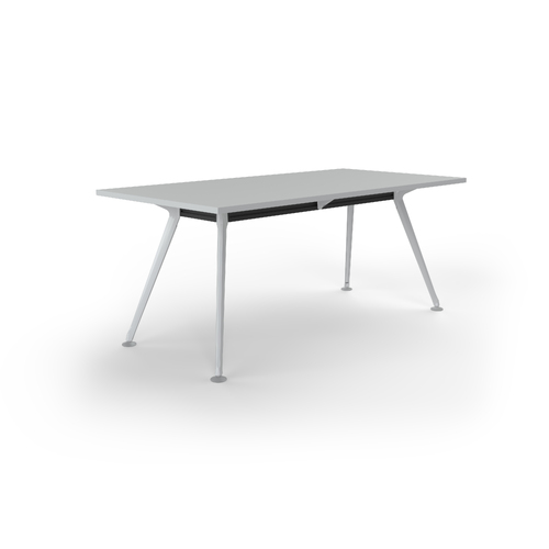 Team Meeting Table 1800 X 900 White On White