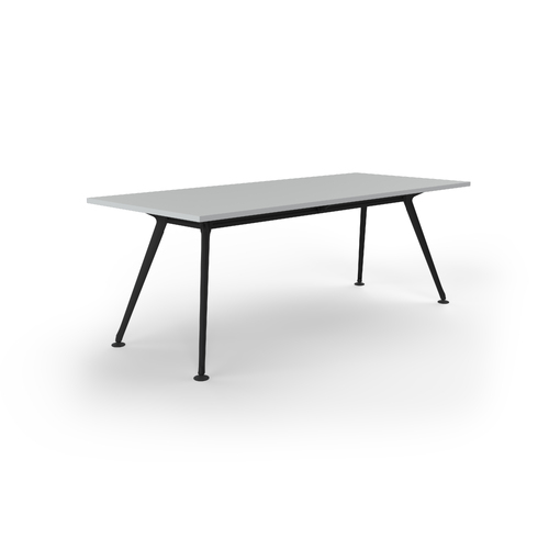 Team Meeting Table 2100 X 900 White On Black