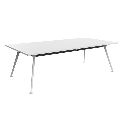 Team Meeting Table 2400 X 1200 White On White