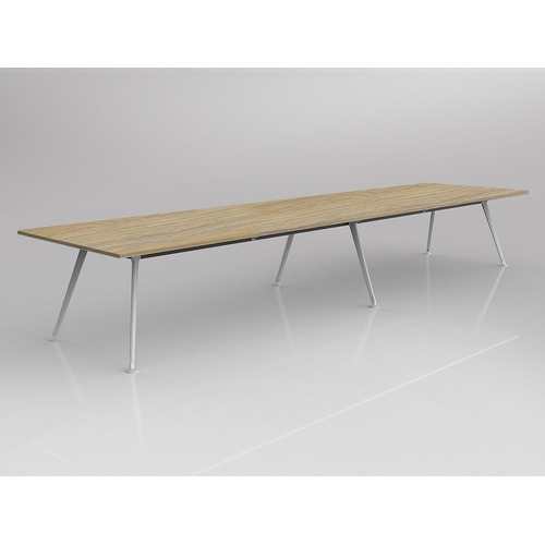 Team Meeting Table 3600 X 1200 White On White
