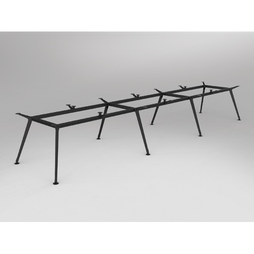 Team Table Frame For Top 1000 X 4000 Black