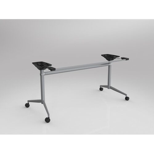 UNI Flip Table Frame 1500-1900L X 600-900W Silver