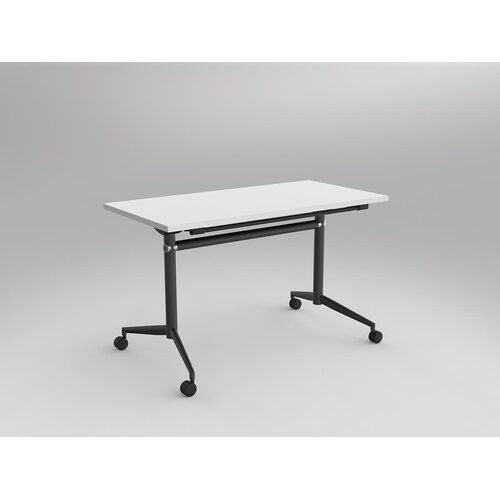 Uniflip Mobile Table 1200 X 600 White On Black