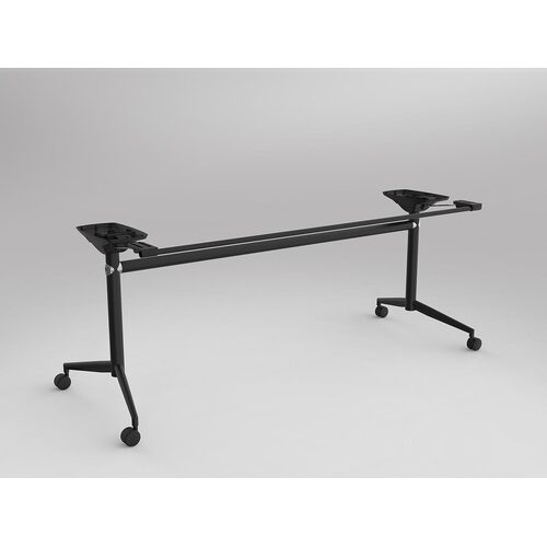 UNI Flip Table Frame 1800-2200L X 600-900W Black