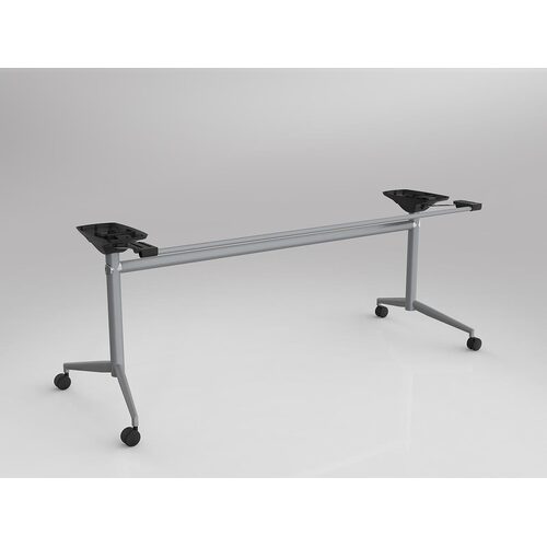 UNI Flip Table Frame 1800-2200L X 600-900W Silver