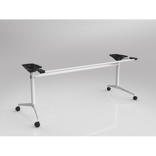UNI Flip Table Frame 1800-2200L X 600-900W White