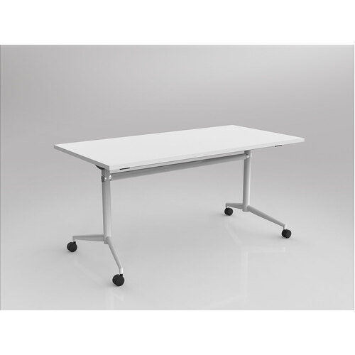 Uniflip Mobile Table 1500 X 750 White On White
