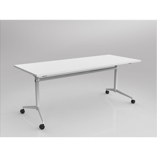 Uniflip Mobile Table 1800 X 750 White On White