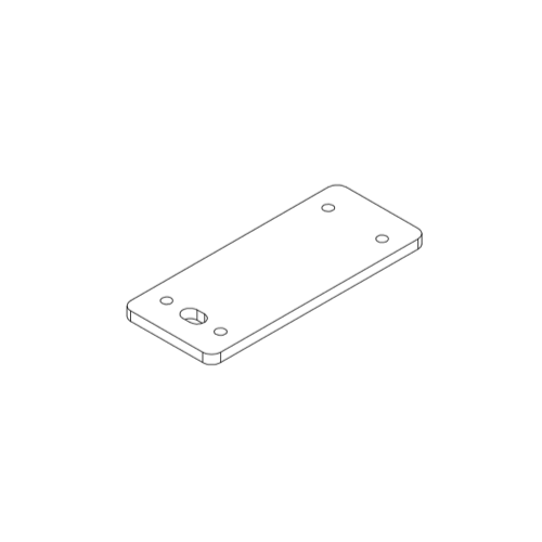 Shush30+ L Shaped Screw Plate